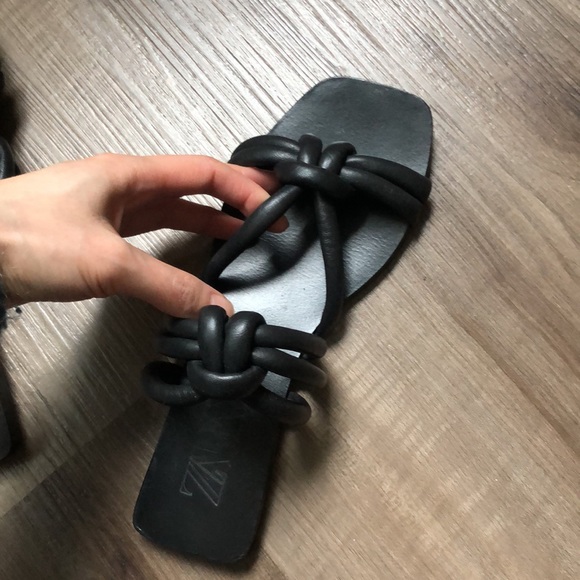 Zara knitted rope sandals - Picture 6 of 8